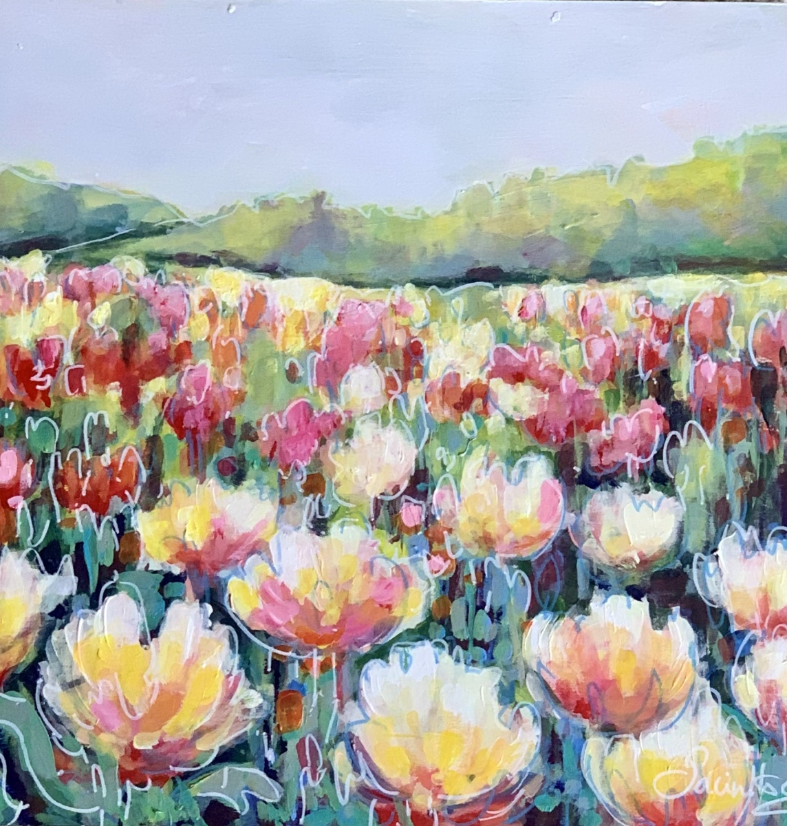 SOLD - VALLEY OF TULIPS