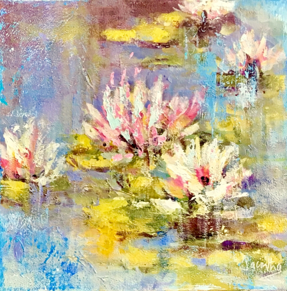 SOLD - LILIES IN THE SUN (3)