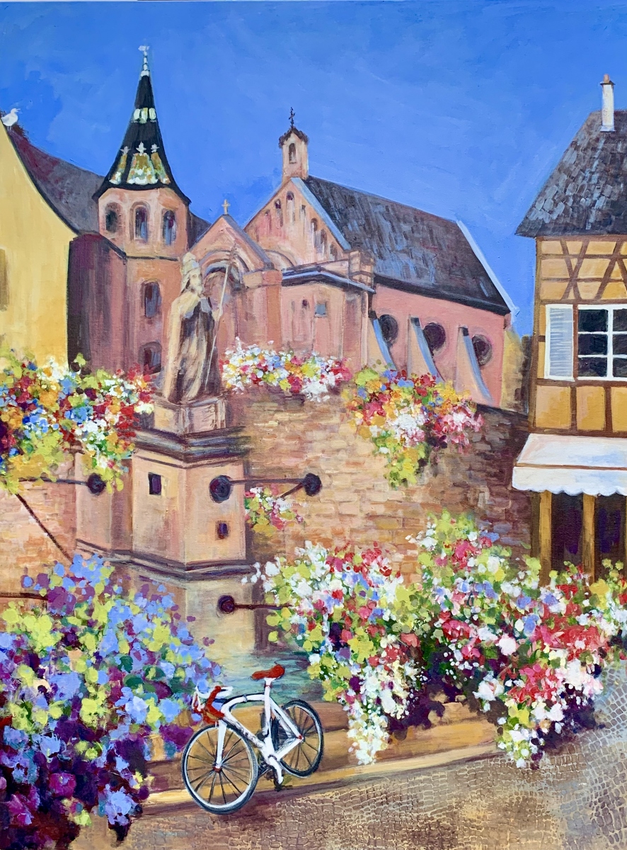 SOLD - THE ALZACE , FRANCE  (commission)