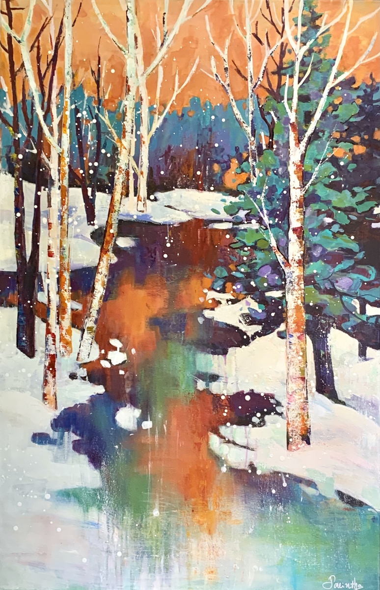 SOLD - WINTER REFLECTIONS