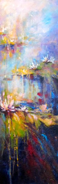 SOLD - LILIES IN THE SUN